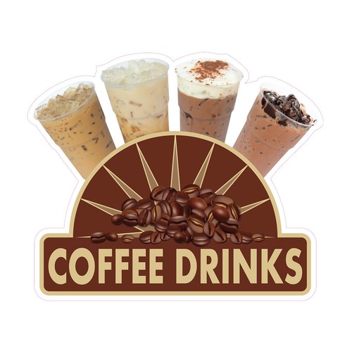 Food truck decals coffee - truck,