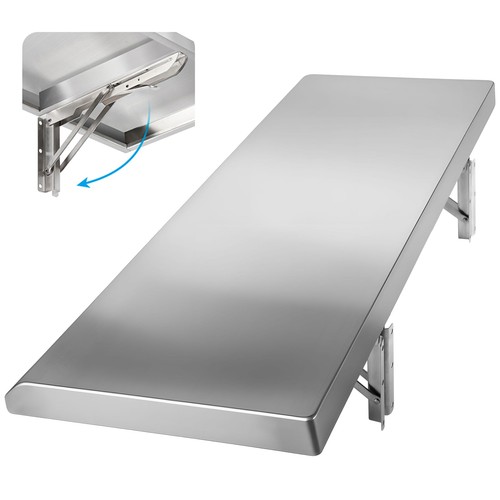 Folding concession shelf - concession,